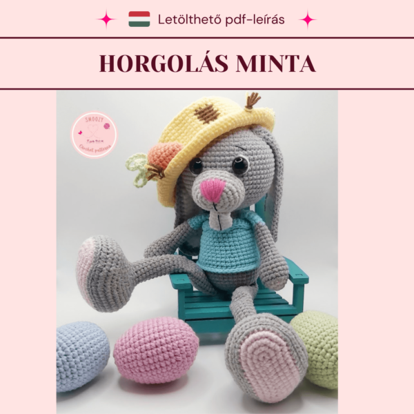 Herkules a húsvéti nyuszi horgolási minta