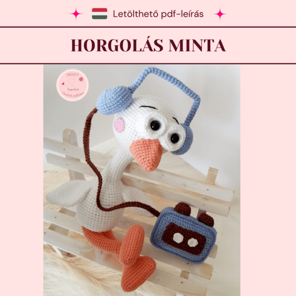 Lali a liba horgolási minta